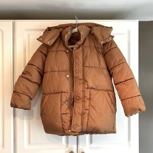 Gap Tan Puffer, Size XS